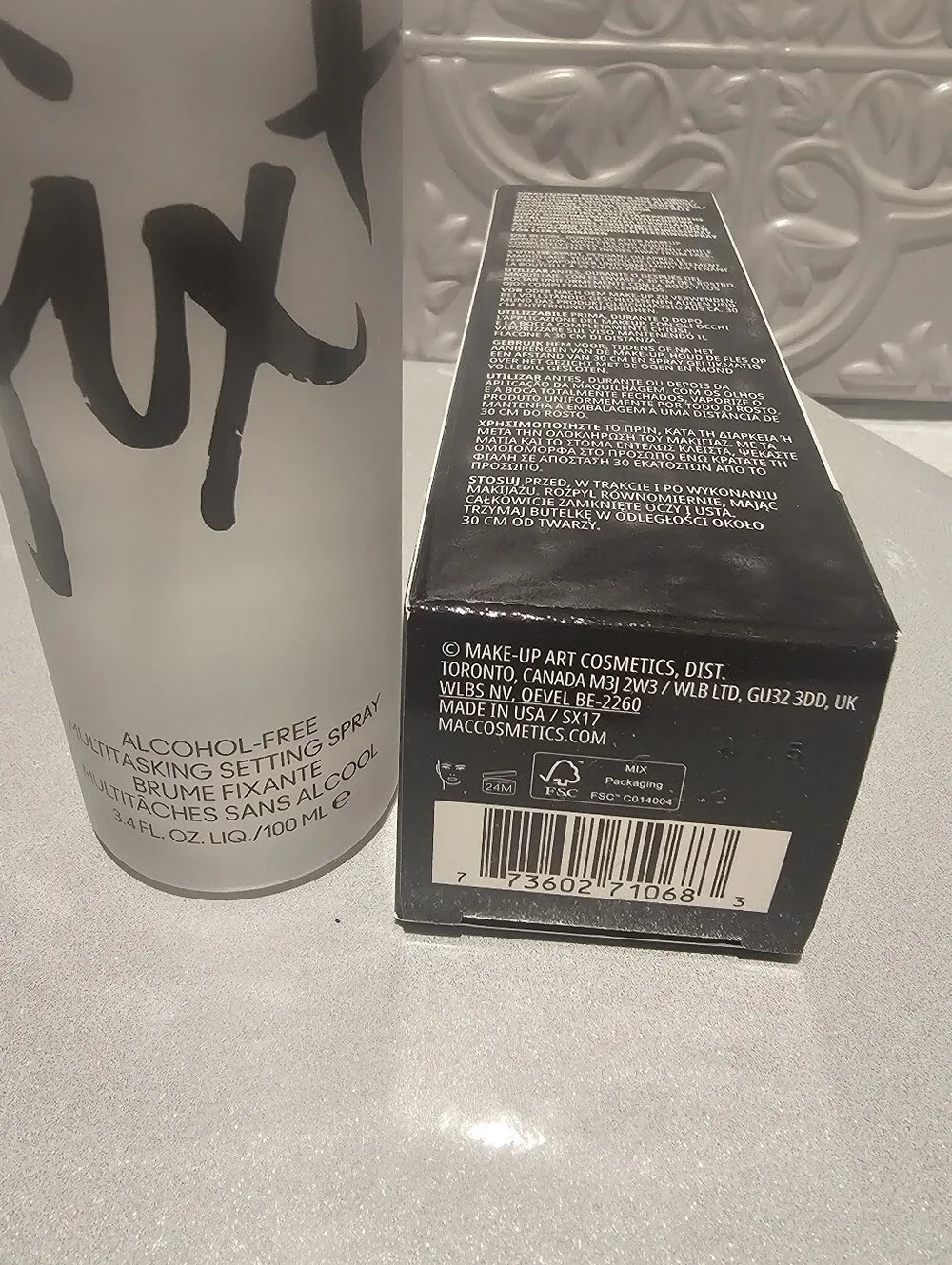 MAC Cosmetics Fix+ Multitasking Setting Spray Full Size 100ml NIB